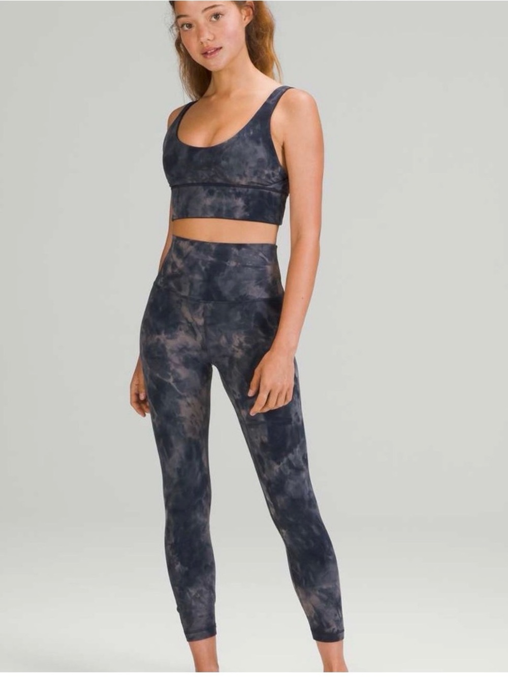Lululemon Diamond Dye Lunar Rock True Navy Size 18